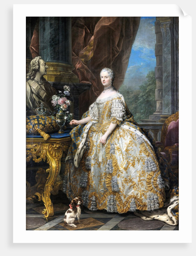 Marie Leszczinska, Queen of France by Charles van Loo