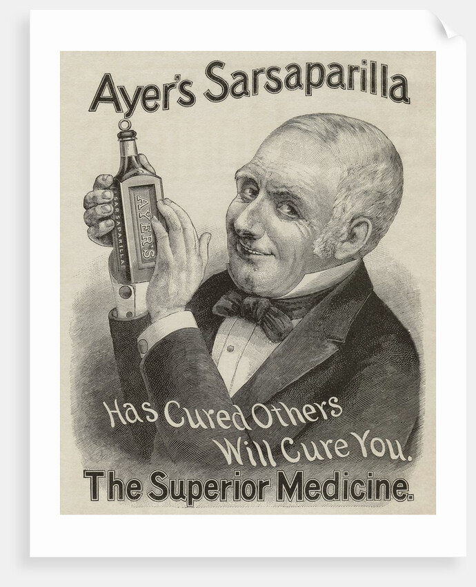 Ayer's Sarsaparilla advertisement by Anonymous