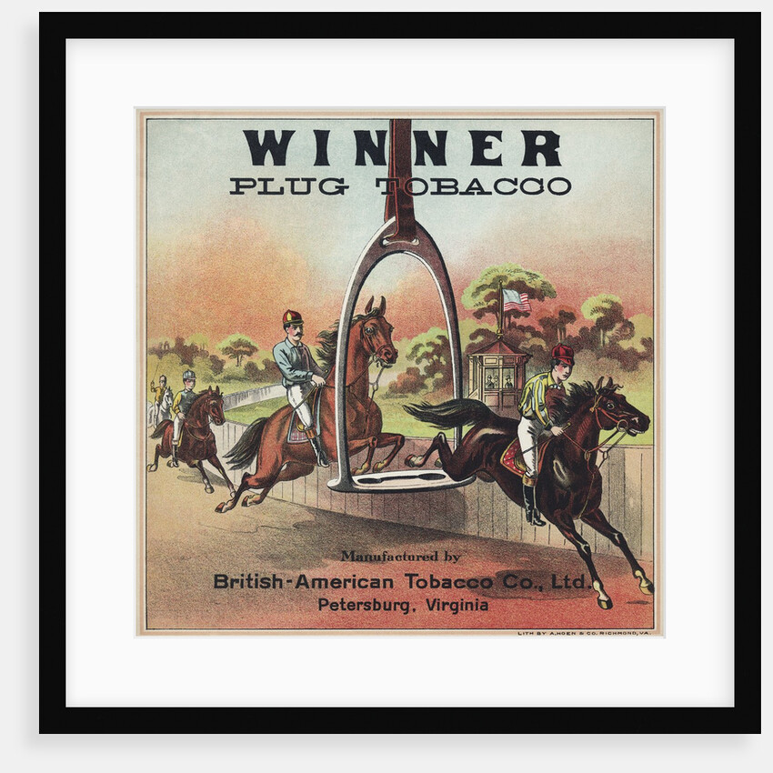 Winner Plug Tobacco advertisement by Anonymous