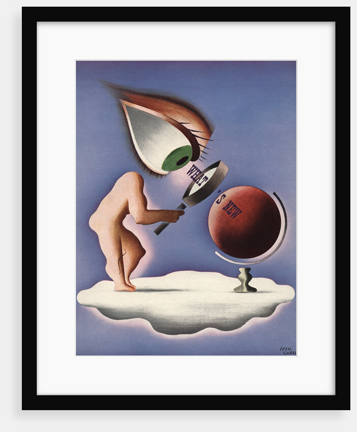 What's New poster by Jean Carlu