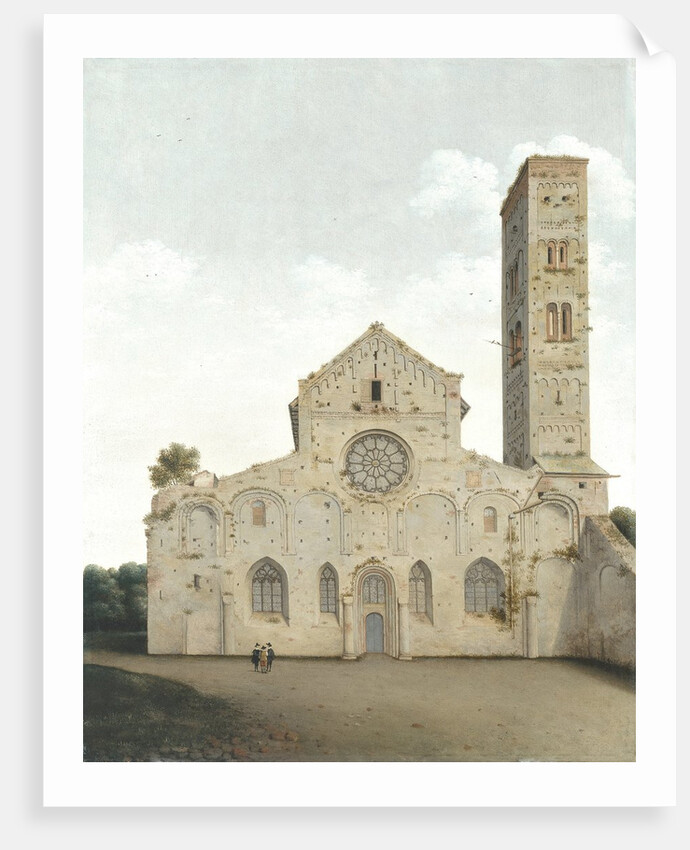 The West Facade of the Church of Saint Mary in Utrecht by Pieter Saenredam