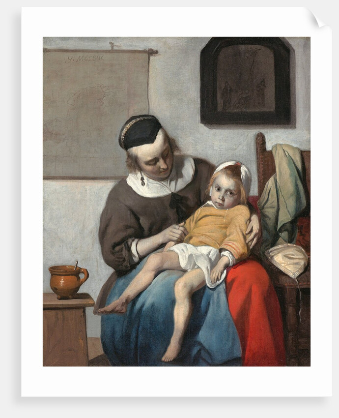 The Sick Child by Gabriel Metsu