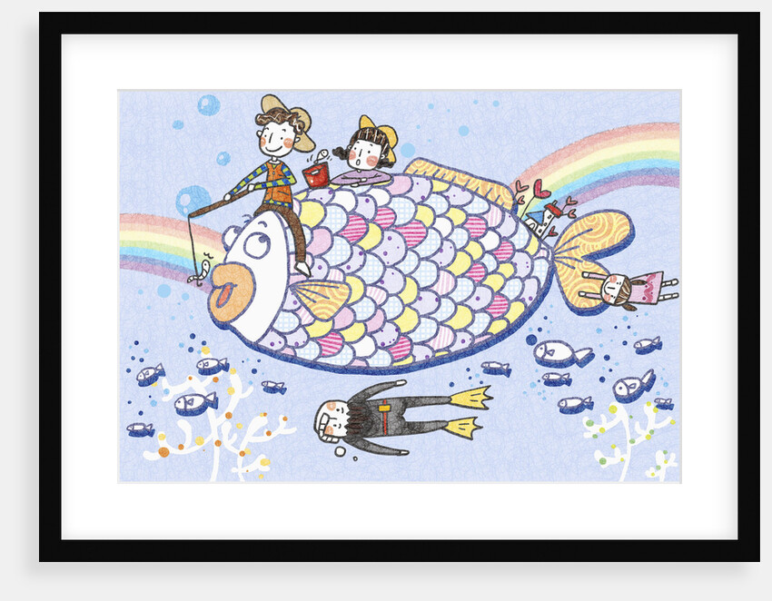 Cordial family spend happy time altogether by Anonymous