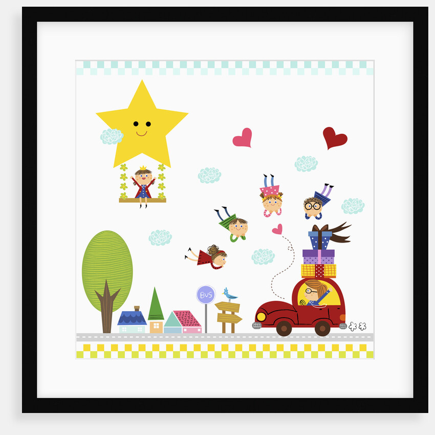 Happy children enjoying their time by Anonymous