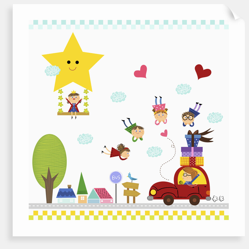 Happy children enjoying their time by Anonymous