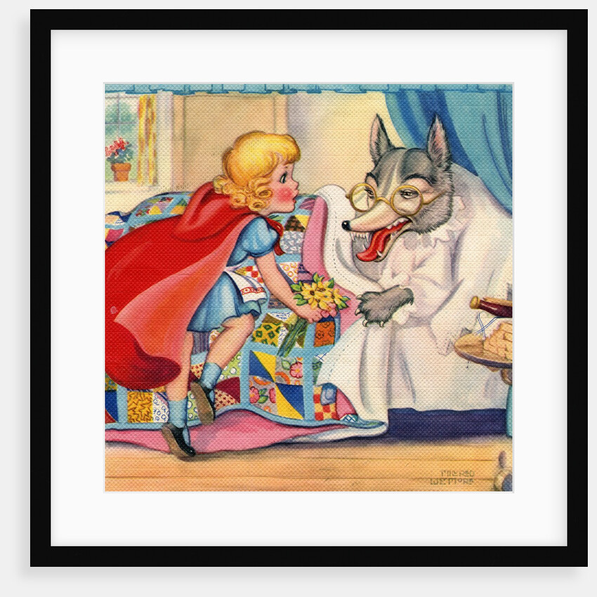 Big Bad Wolf and Little Red Riding Hood by Anonymous