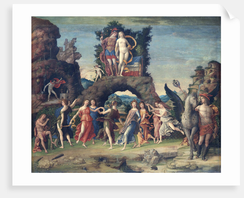 Parnassus by Andrea Mantegna