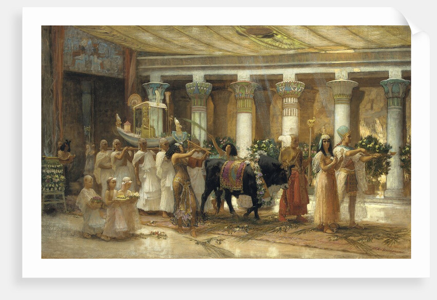 The Procession of the Sacred Bull Apis by Frederick Arthur Bridgman
