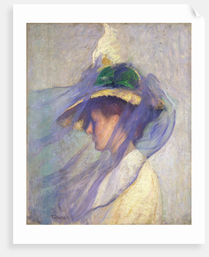 The Blue Veil by Edmund Charles Tarbell