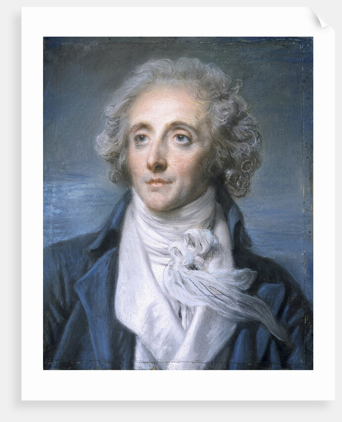 Portrait of Nicolas-Pierre-Baptiste Anselme, called Baptiste aine by Jean-Baptiste Greuze