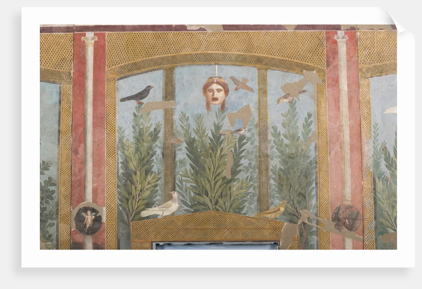 Fresco painting from House of the Gold Bracelets in Pompeii by Anonymous