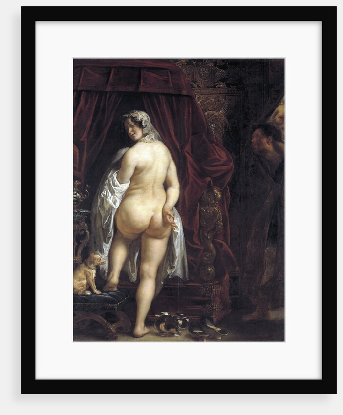 King Candaules of Lydia Showing his Wife to Gyges by Jacob Jordaens