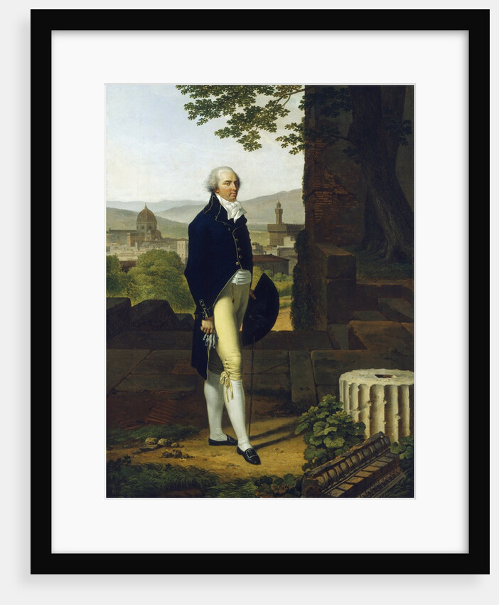 Portrait of Sir Godfrey Vassall Webster by Louis Gauffier