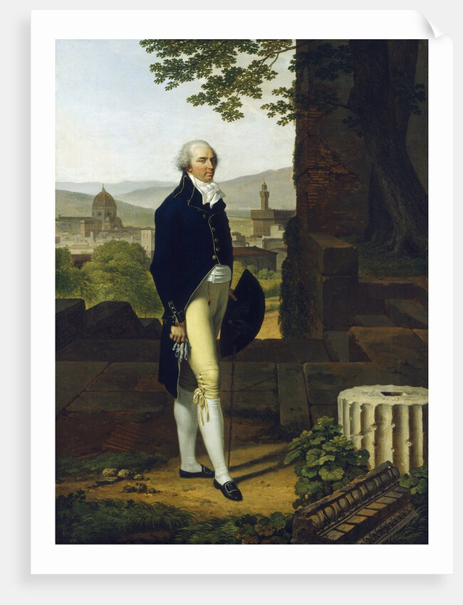 Portrait of Sir Godfrey Vassall Webster by Louis Gauffier