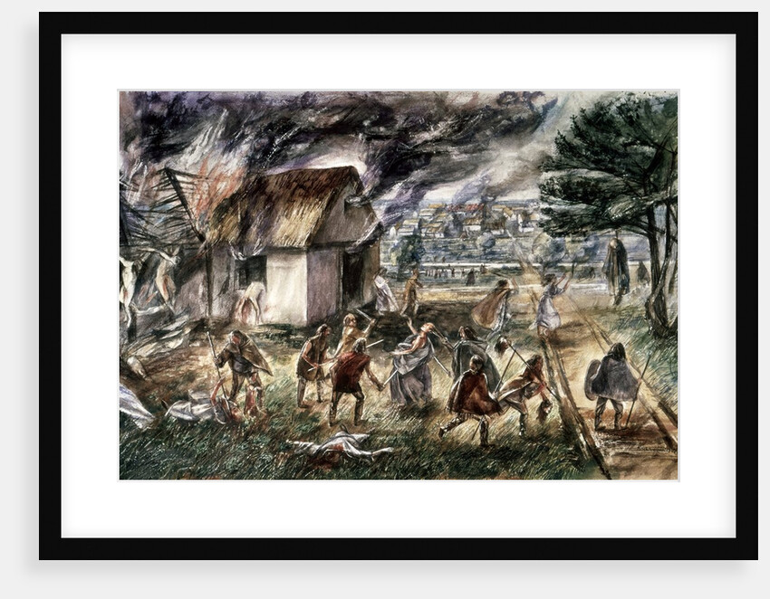 Massacre at Londinium in 60 A.D. by Anonymous