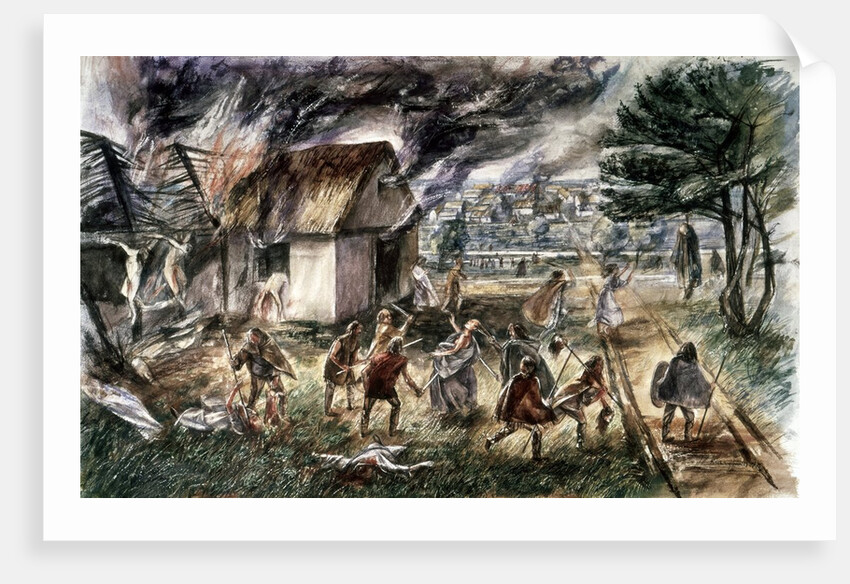 Massacre at Londinium in 60 A.D. by Anonymous