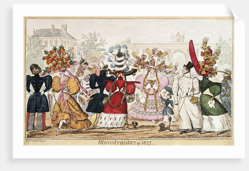 Monstrosities of 1827 by Anonymous