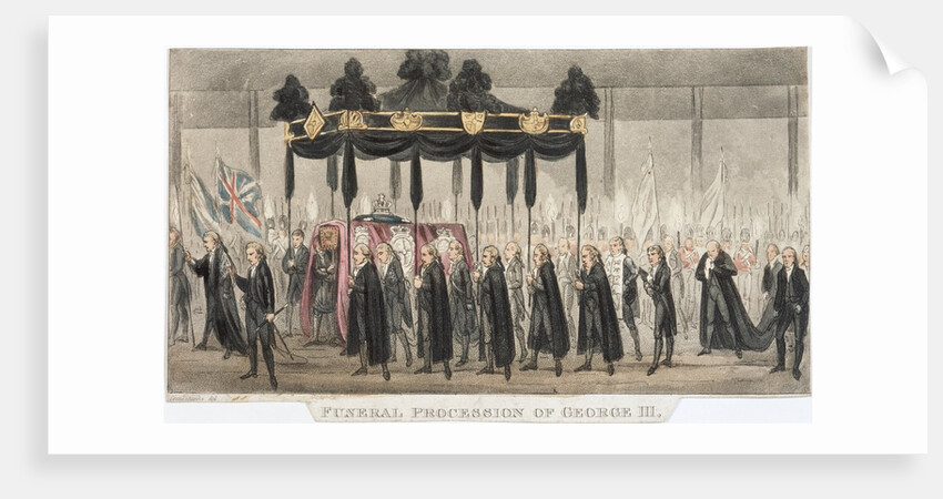 Funeral Procession of George III by Anonymous