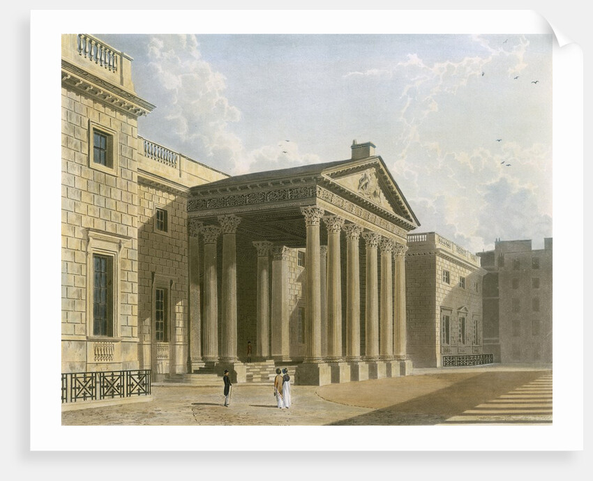 North entrance of the Carlton House, Westminster, London by Anonymous
