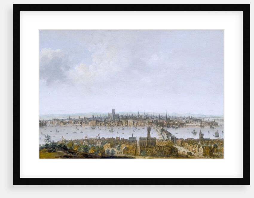 London from Southwark by Anonymous