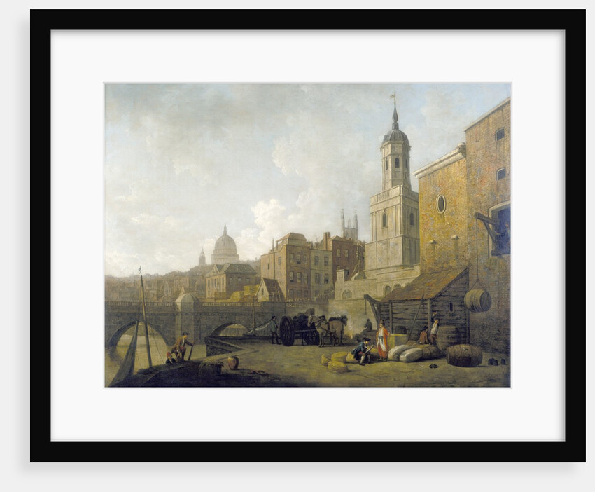 Fresh Wharf, London Bridge by William Marlow