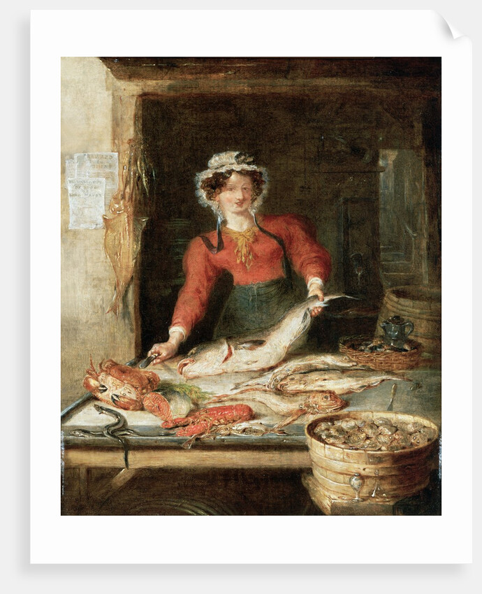 The Fish Stall by William Kidd