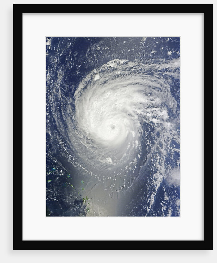 Satellite View of Hurricane Katia by Anonymous