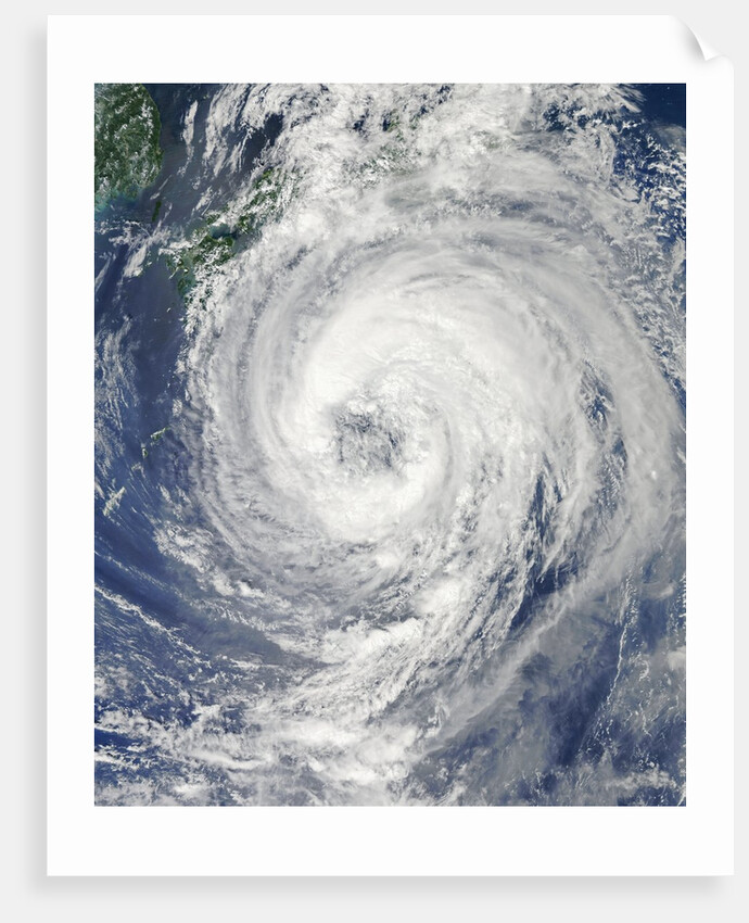 Satellite View of Tropical Storm Talas (15W) approaching Japan by Anonymous