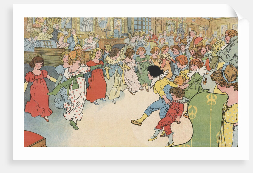 Children dancing at party by Anonymous