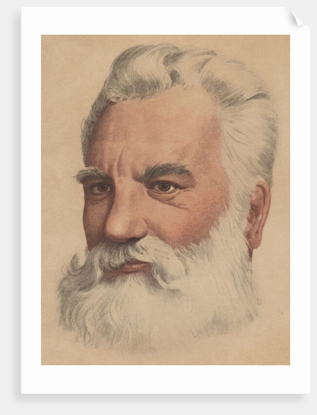 Portrait of Alexander Graham Bell by Anonymous