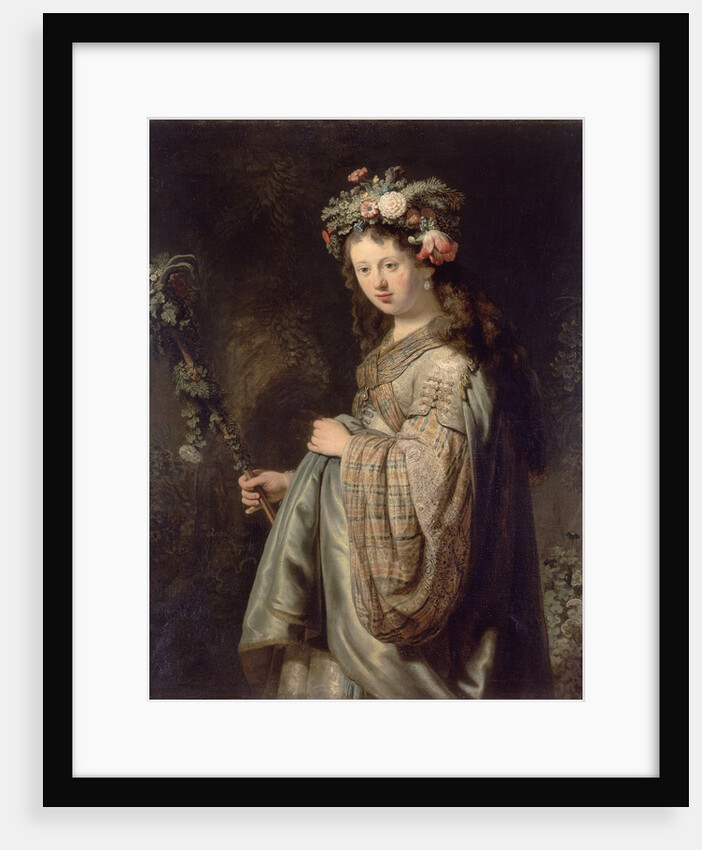Flora by Rembrandt van Rijn