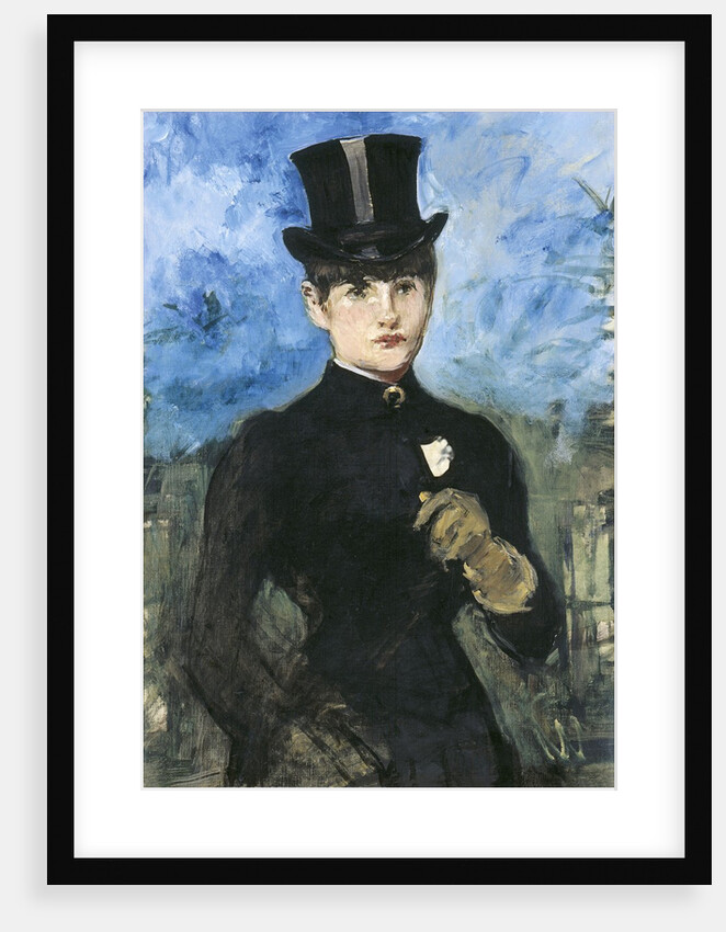 Horsewoman, Fullface by Edouard Manet
