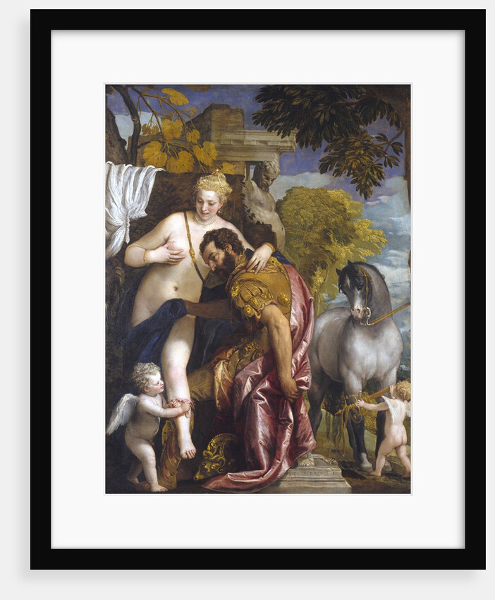 Mars and Venus United by Love by Paolo Veronese