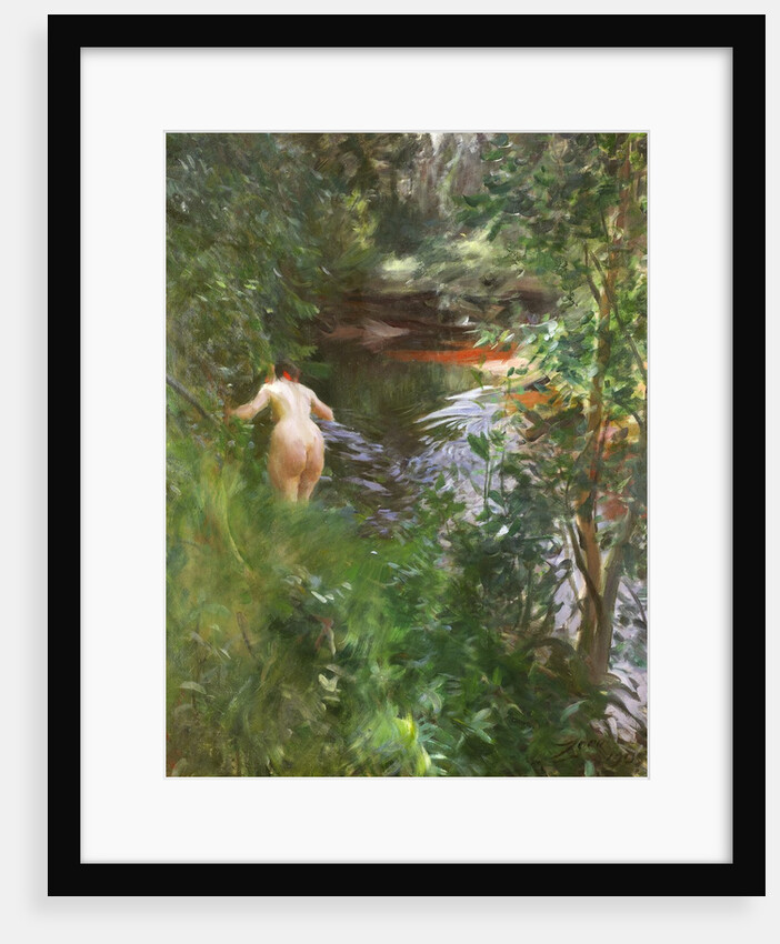 In Gopsmor (Nude by a Stream) by Anders Zorn