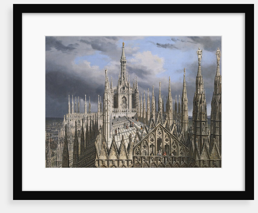 Roof of Milan Cathedral by Luigi Ossip Premazzi