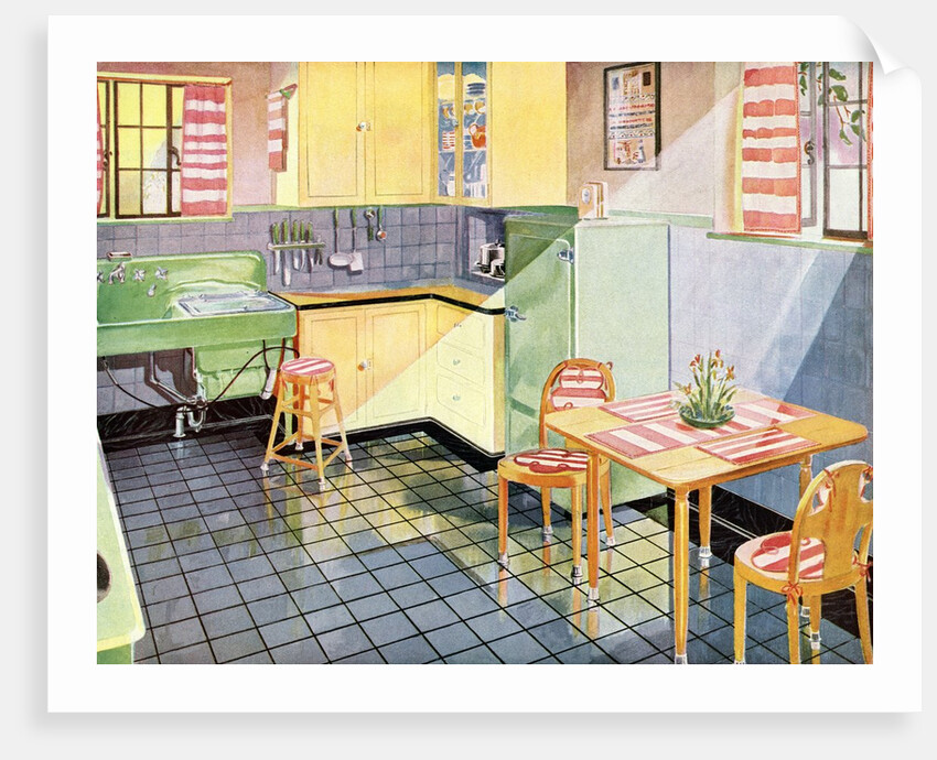 Sunny kitchen by Anonymous
