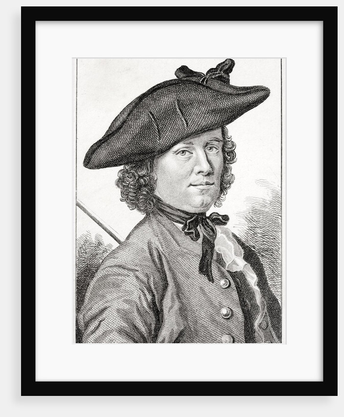 Hannah Snell - female British 18th century soldier by Anonymous