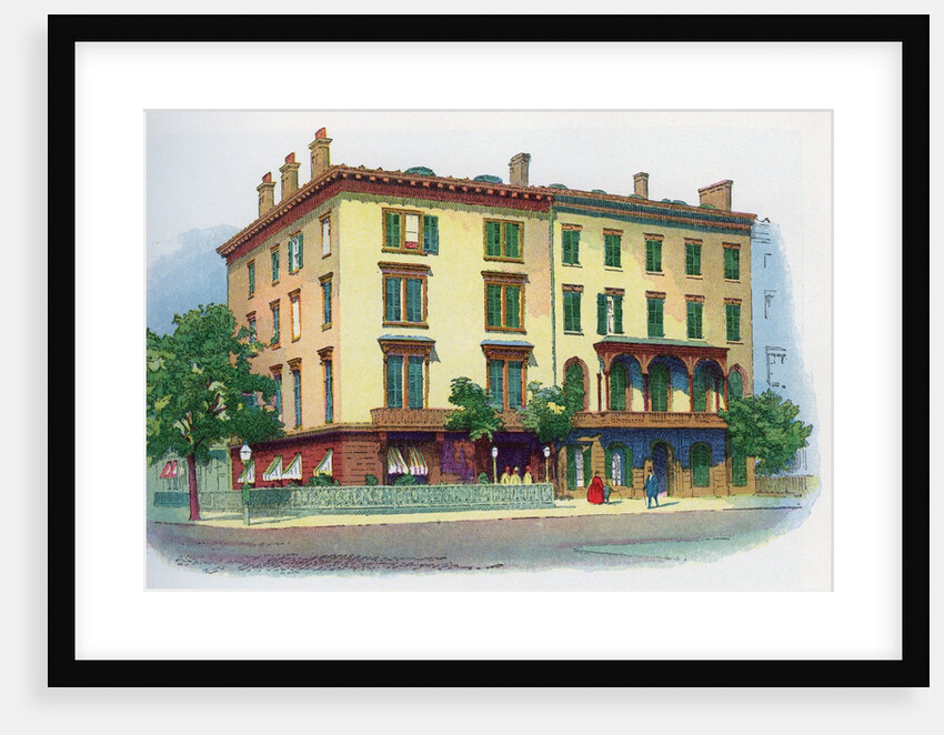 Delmonico's Restaurant in Manhattan by Anonymous