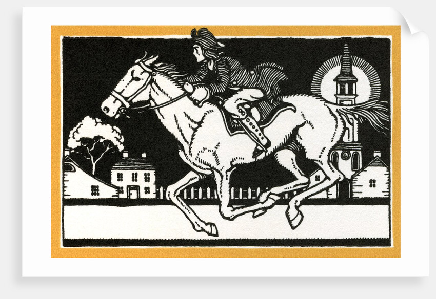 The Midnight Ride of Paul Revere by Anonymous