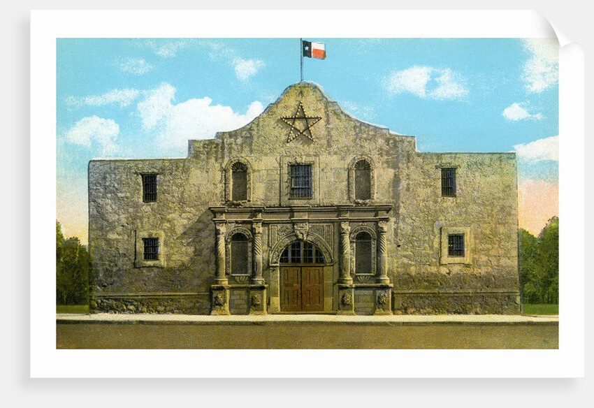 The Alamo in San Antonio by Anonymous