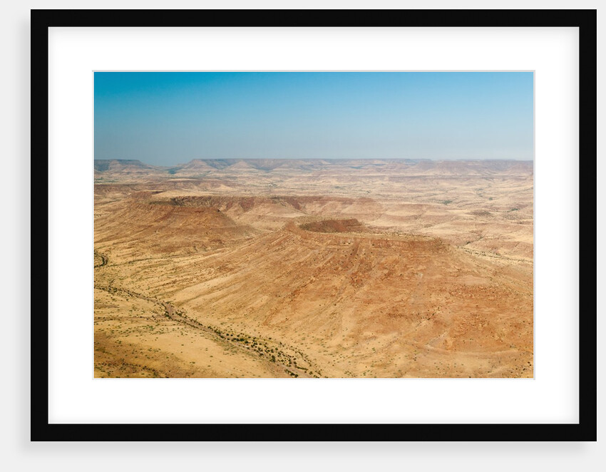 Aerial view of Damaraland by Anonymous