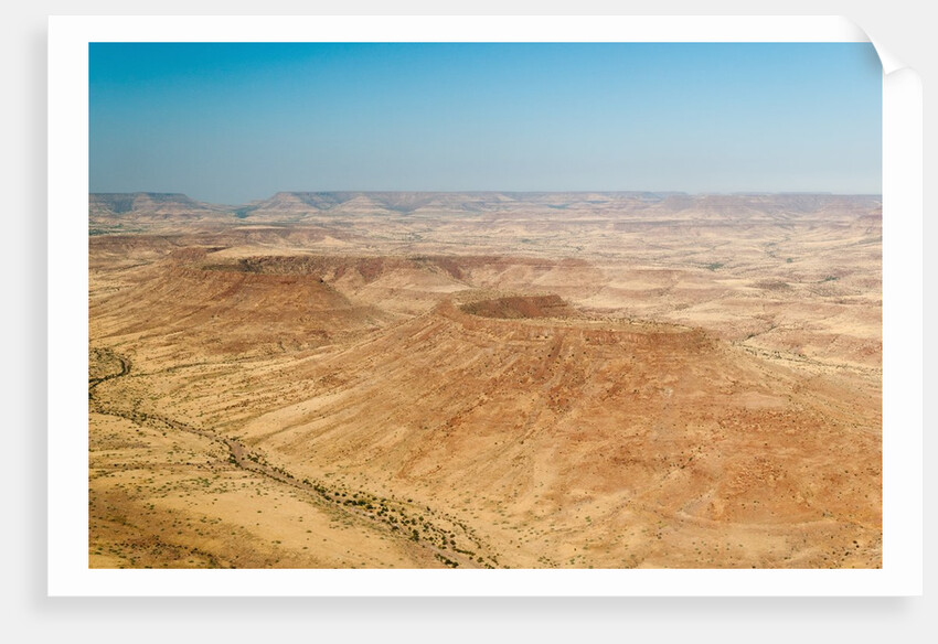 Aerial view of Damaraland by Anonymous