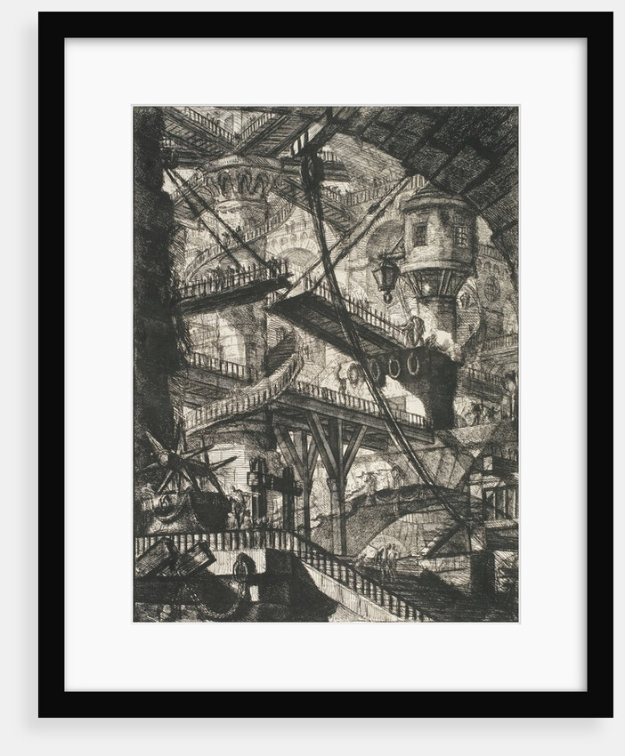 The Drawbridge by Giovanni Battista Piranesi