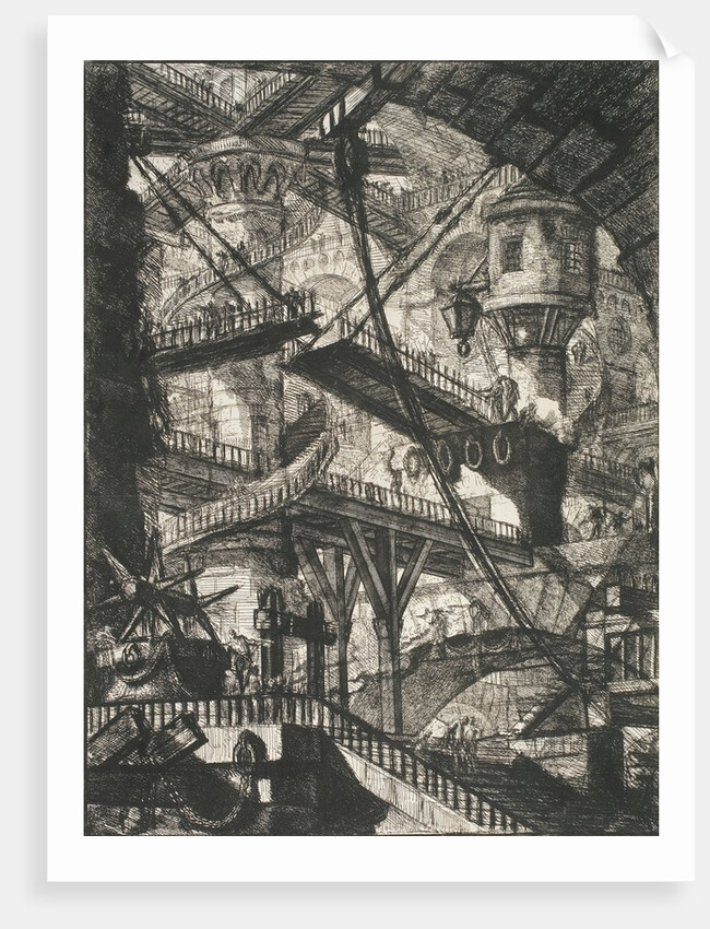 The Drawbridge by Giovanni Battista Piranesi
