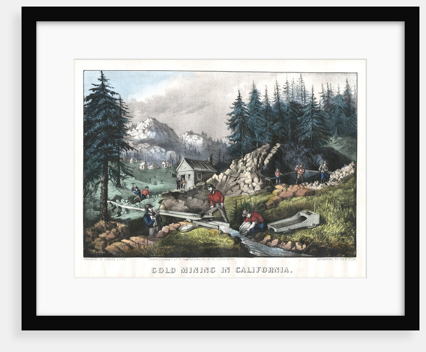 Gold Mining in California by Anonymous