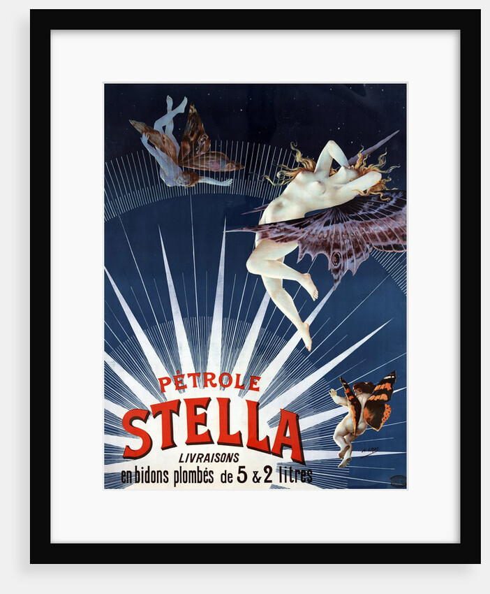 Vintage Pétrole Stella poster by Anonymous