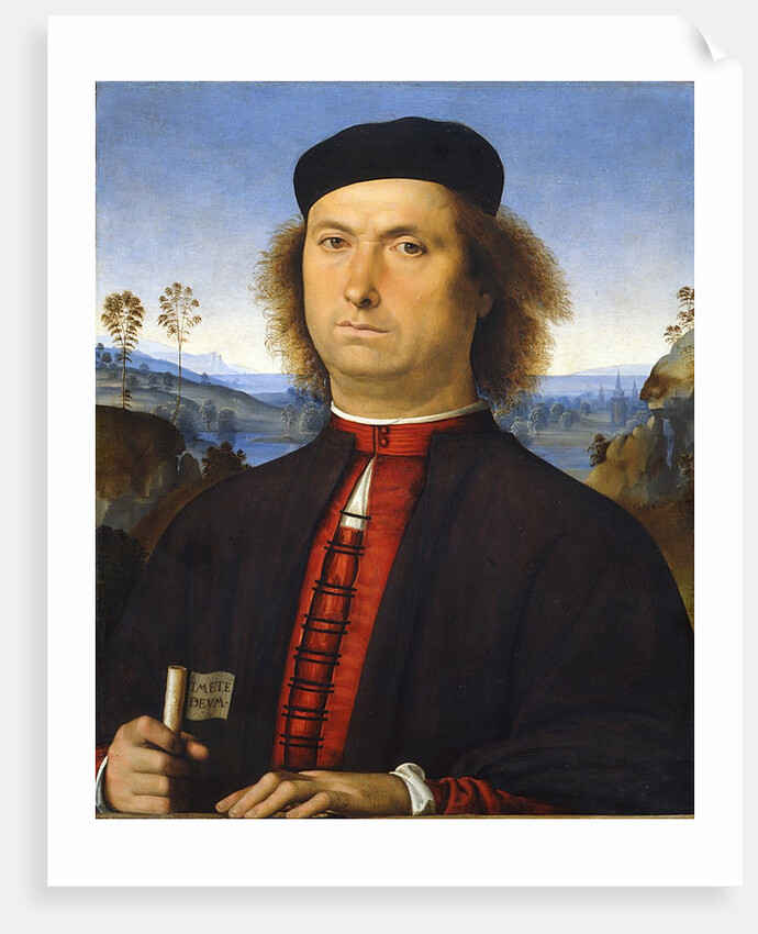 Portrait of Francesco delle Opere by Perugino