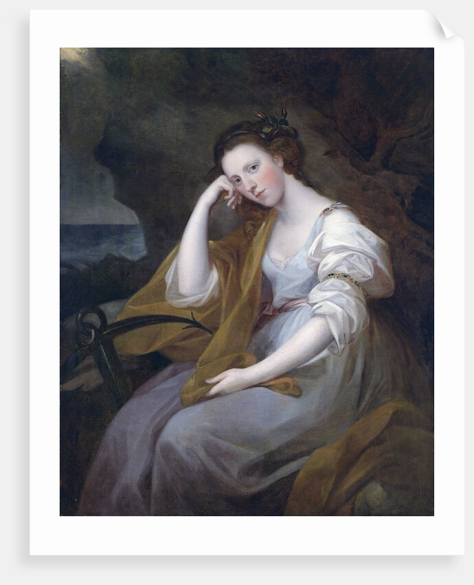 Portrait of Louisa Leveson Gower as Spes (Goddess of Hope) by Angelica Kauffman