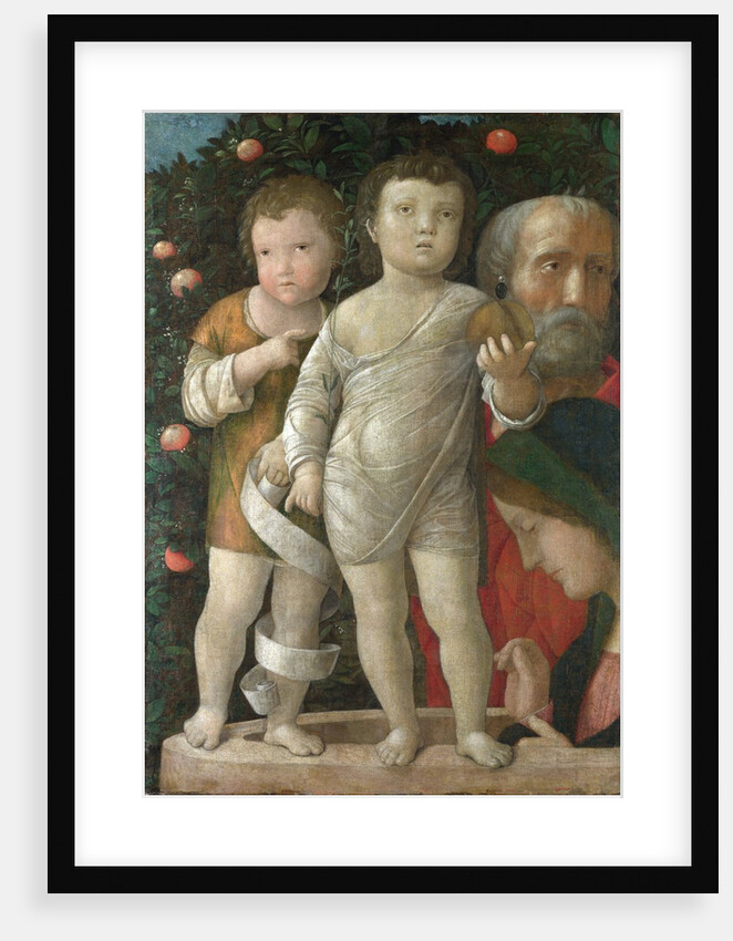 Sacra Familia, or Holy Family with Saint John by Andrea Mantegna