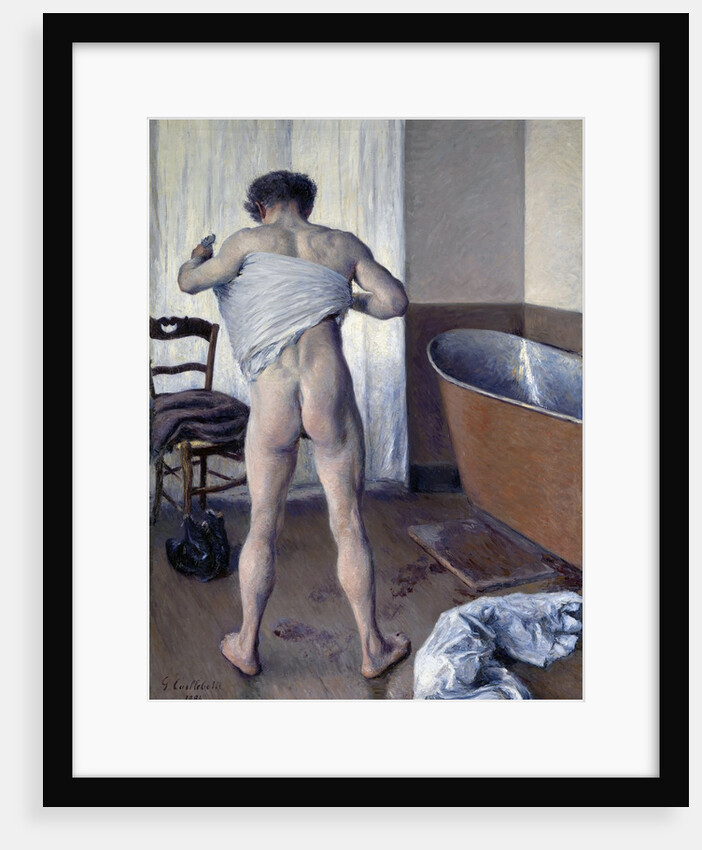 Man at His Bath by Gustave Caillebotte